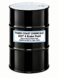 THIRD COAST CHEMICALS - DOT 4 Brake Fluid (Glycol-Based Brake Fluid, FMVSS 116 DOT 4 / SAE J1704) - 55 Gal Drum